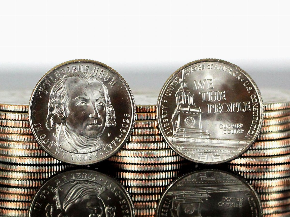 1776 ~ 2026 U.S. Constitution Quarters featuring James Madison and Independence Hall