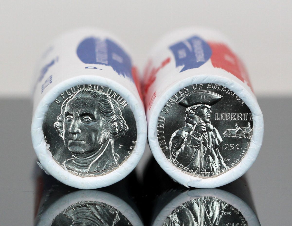 CoinNews photo rolls 1776-2026 Revolutionary War Quarters